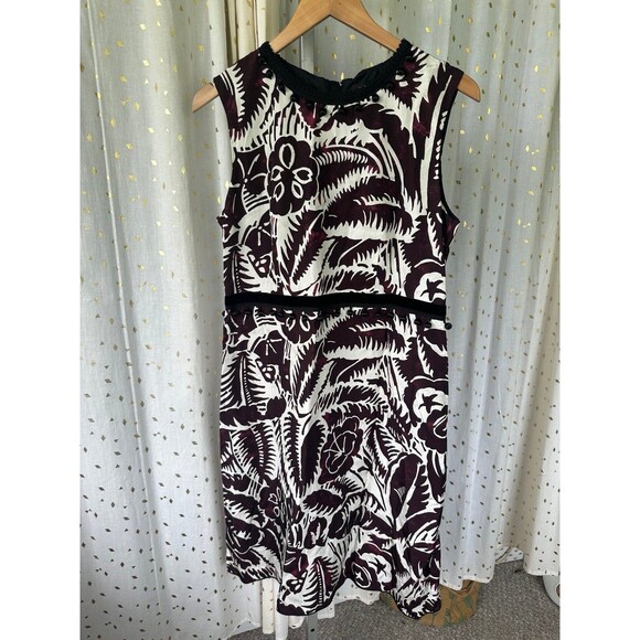 Marc Jacobs Women's 100% Cupro Vegan Luxury Hawaiian Inspired Designer Dress 10 - Picture 3 of 10